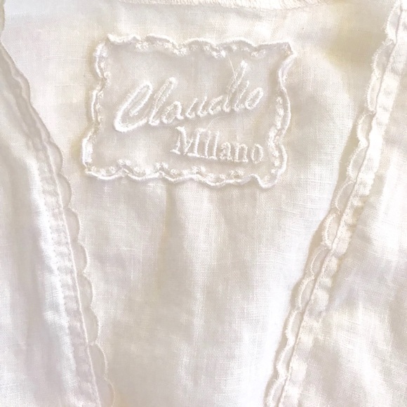 CLAUDIO MILANO Linen Dress - Picture 8 of 8